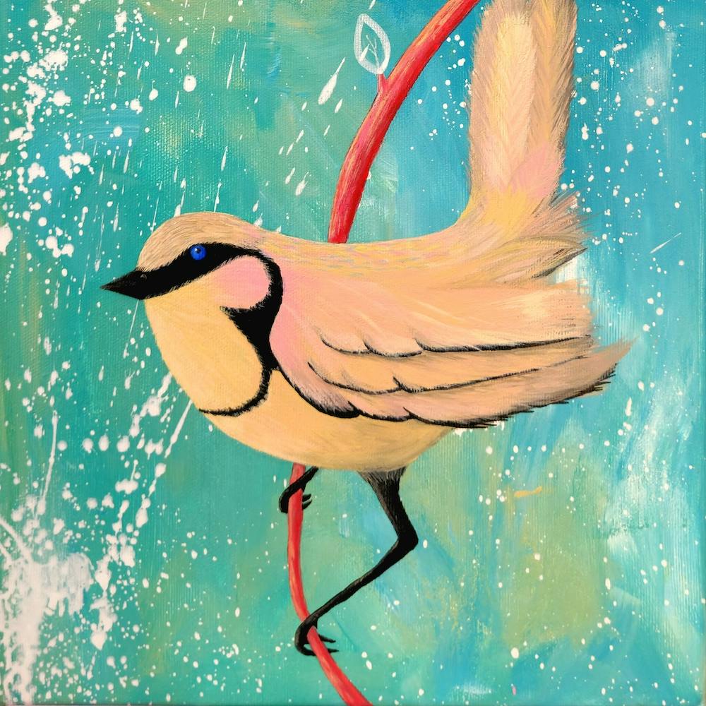 Bird On A Branch 1