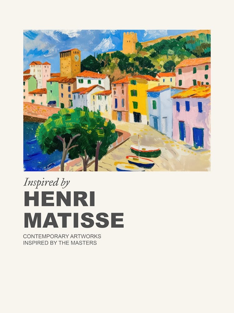 Museum Poster Inspired By Henri Matisse 2