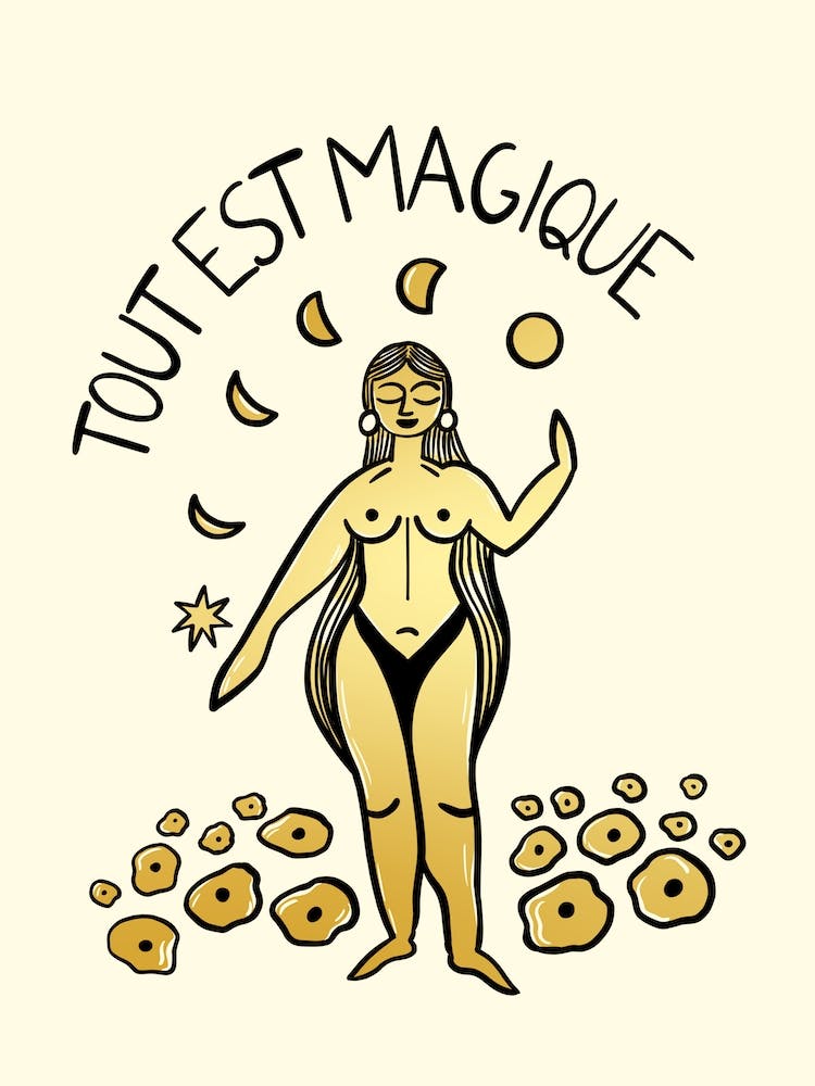 Eveything Is Magic Golden