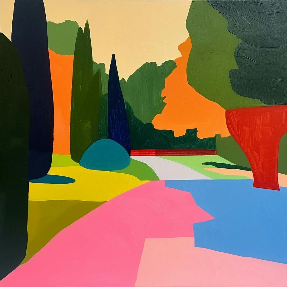 Colourful Gardens Chiswick House Gardens United Kingdom 2