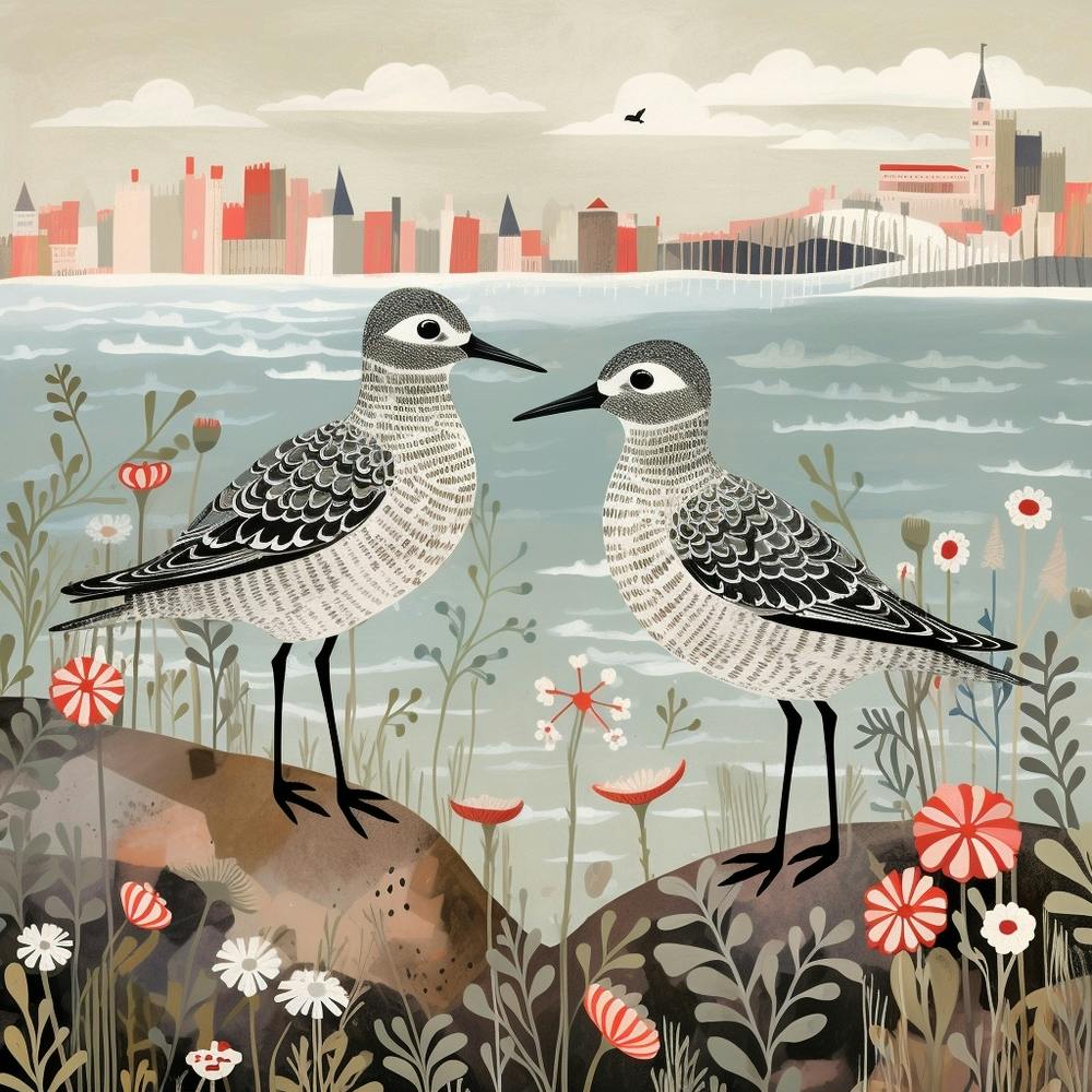 Bird In Nature Grey Plover 2