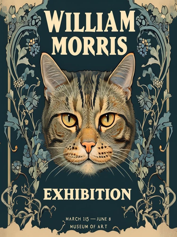 William Morris cat collection 1