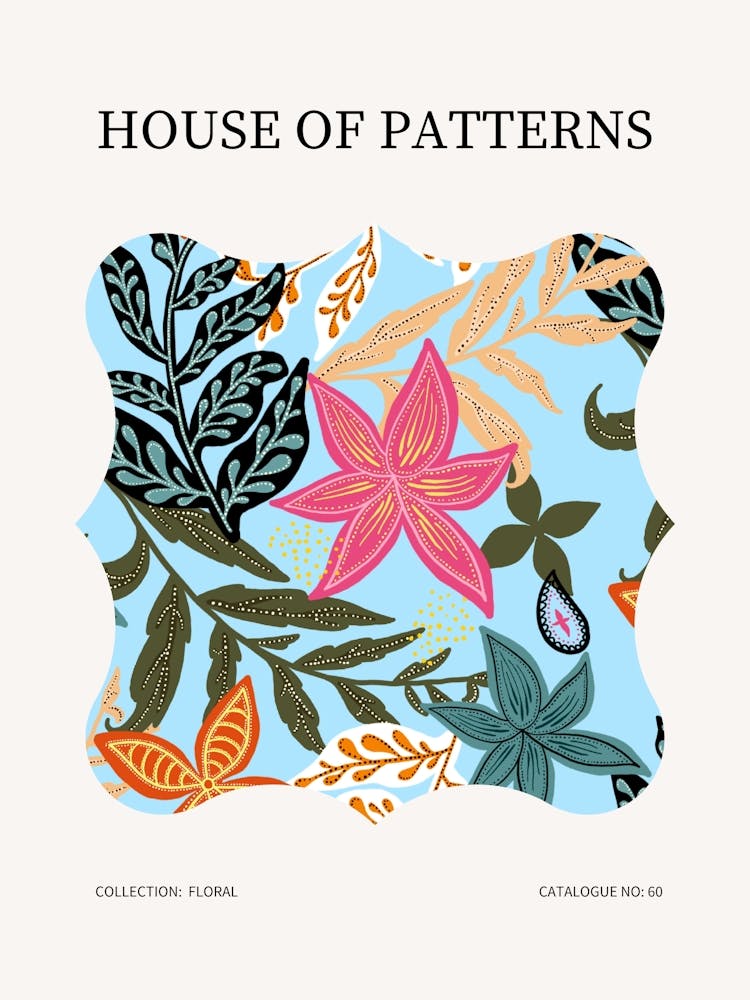 Floral Pattern Poster 60