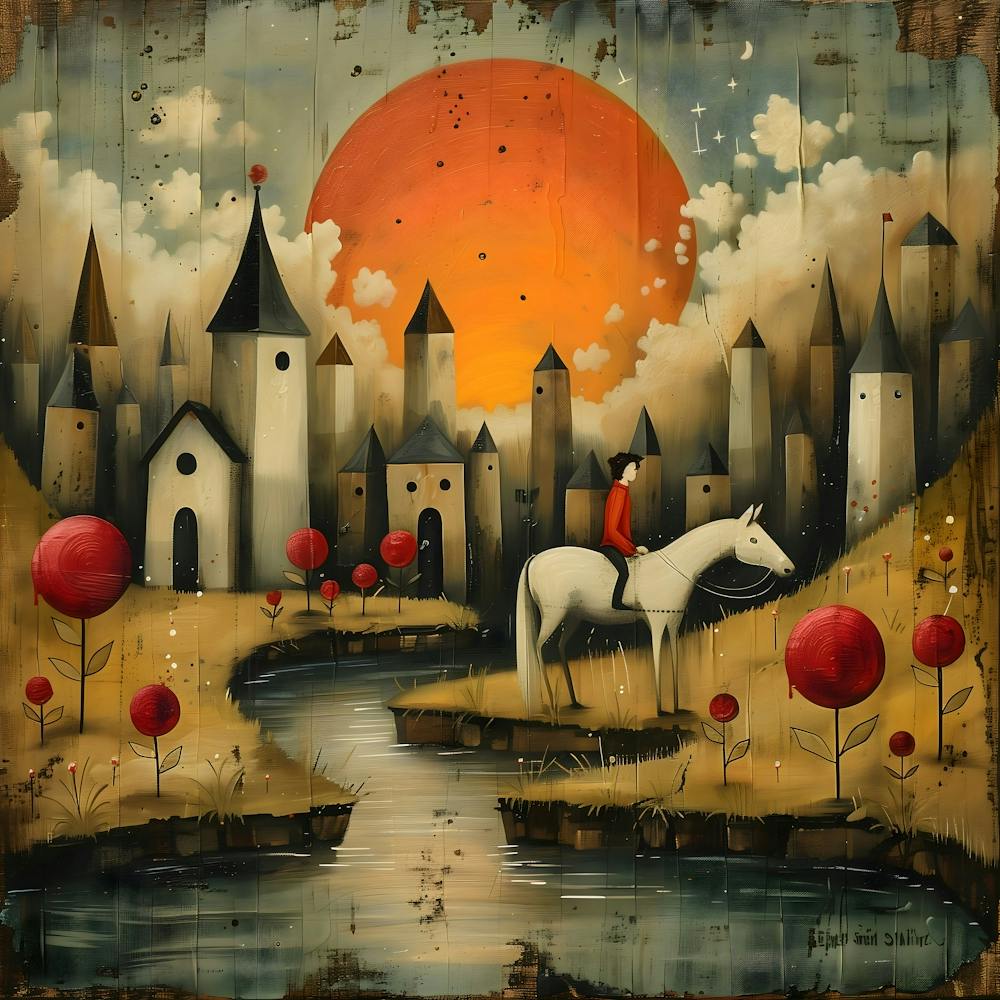 The Prince, Naïf, Whimsical, Folk, Minimalistic