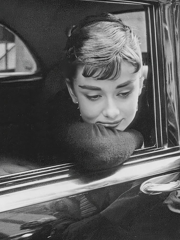 Audrey Hepburn Vintage Photograph