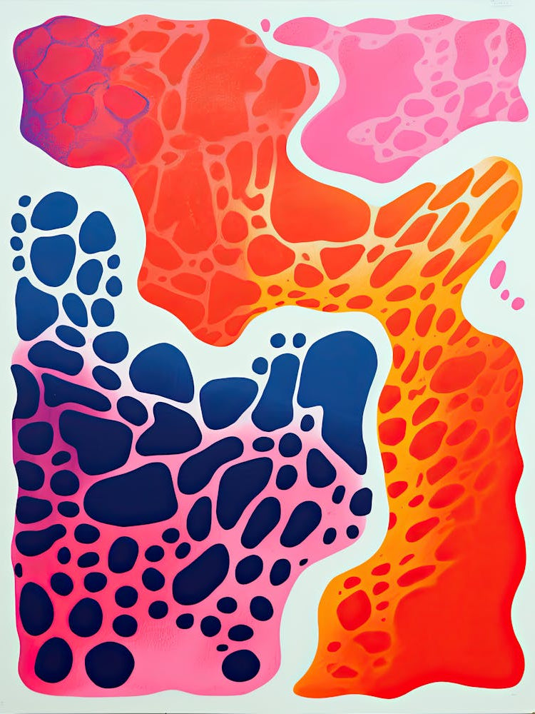 Lush Vortex Surreal Organic Abstract Art