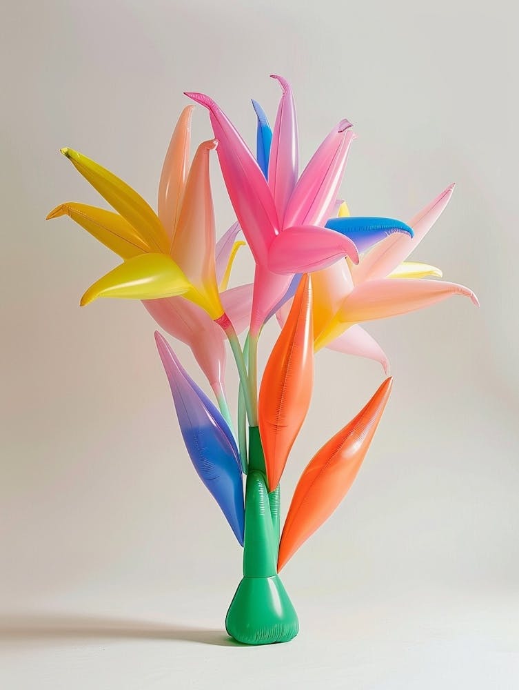 Dreamy Inflatable Flowers Bird Of Paradise 1
