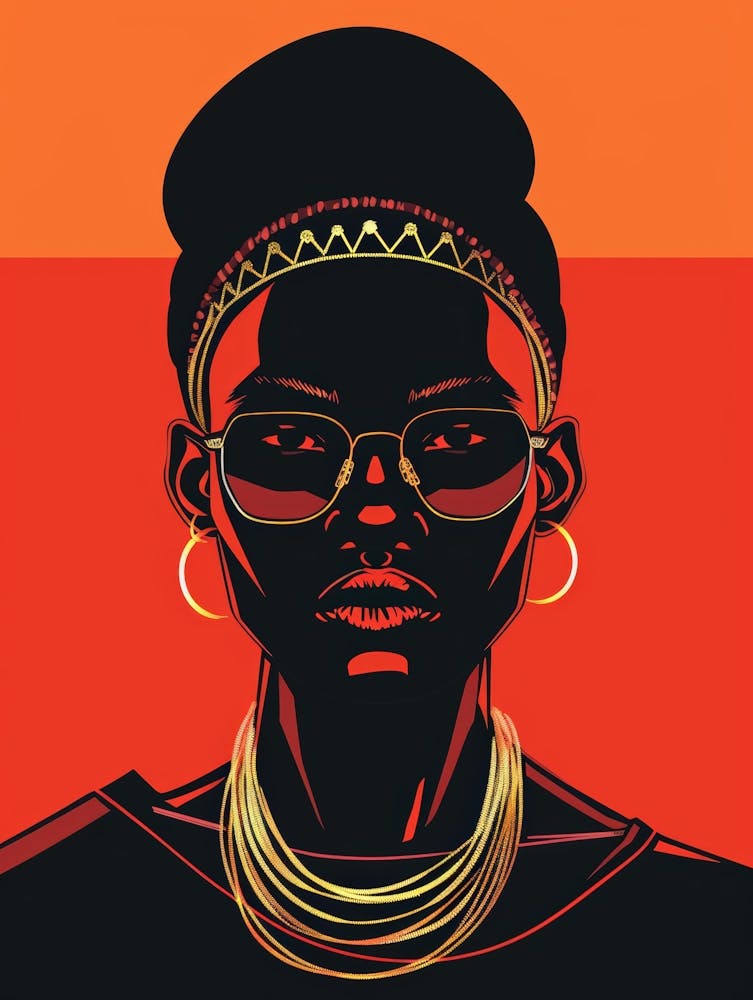African Woman 68