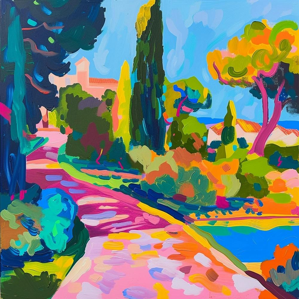 Abstract Park Collection Buen Retiro Park Buenos Aires 1