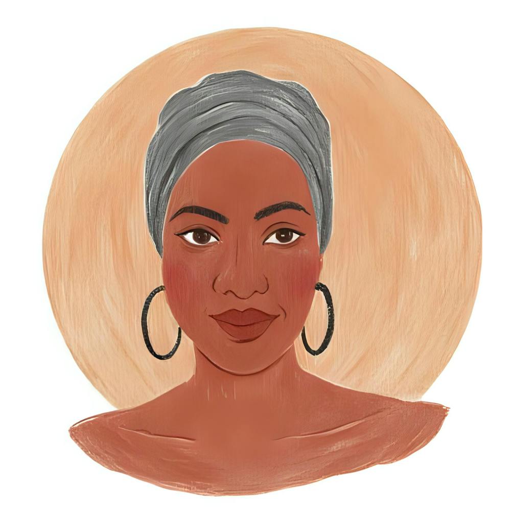 Portrait de Femme Afro-Américaine 1