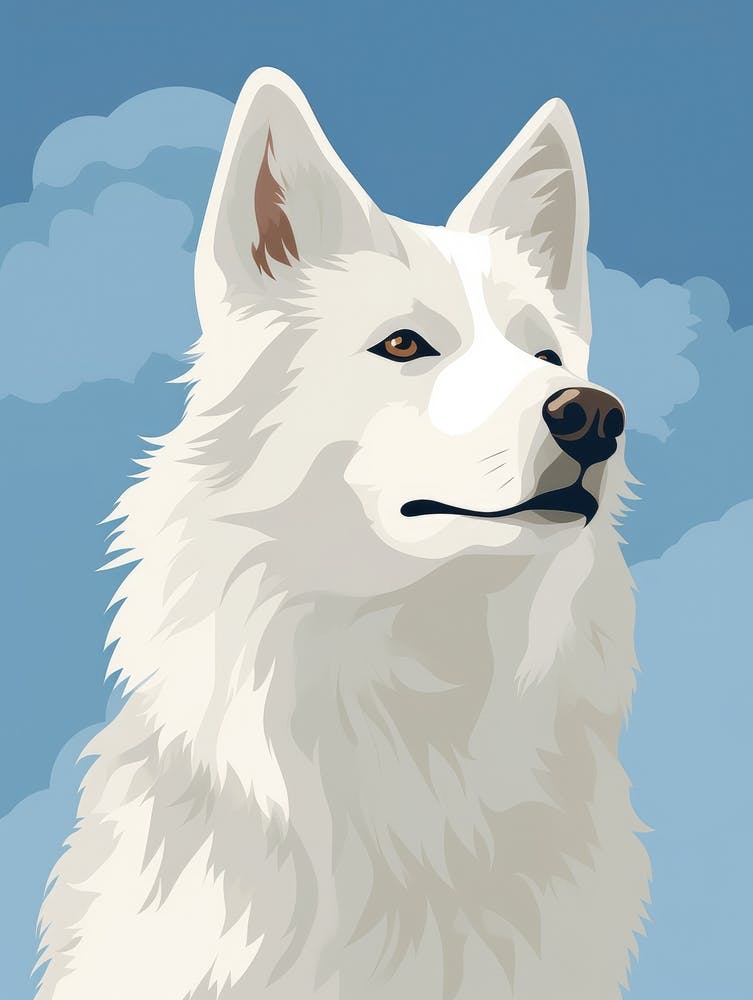 White dog 2