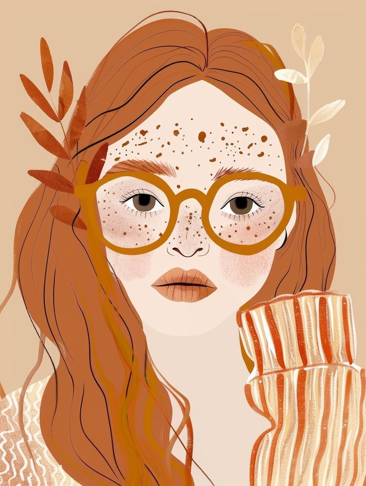 Girl With Glasses 3