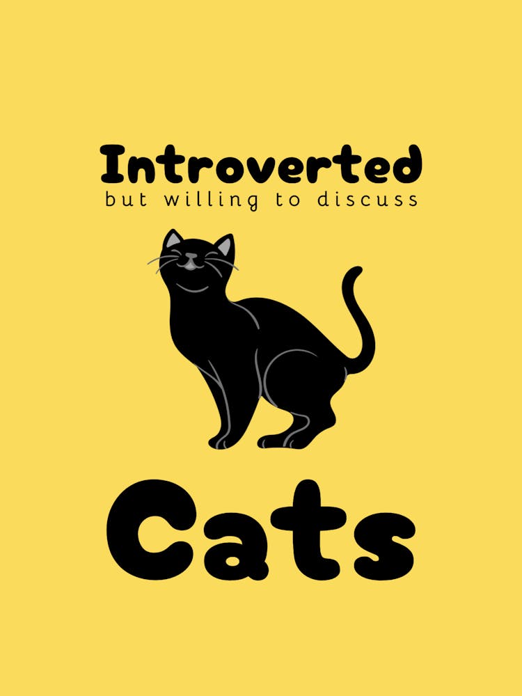 Introvertierter Katzenliebhaber