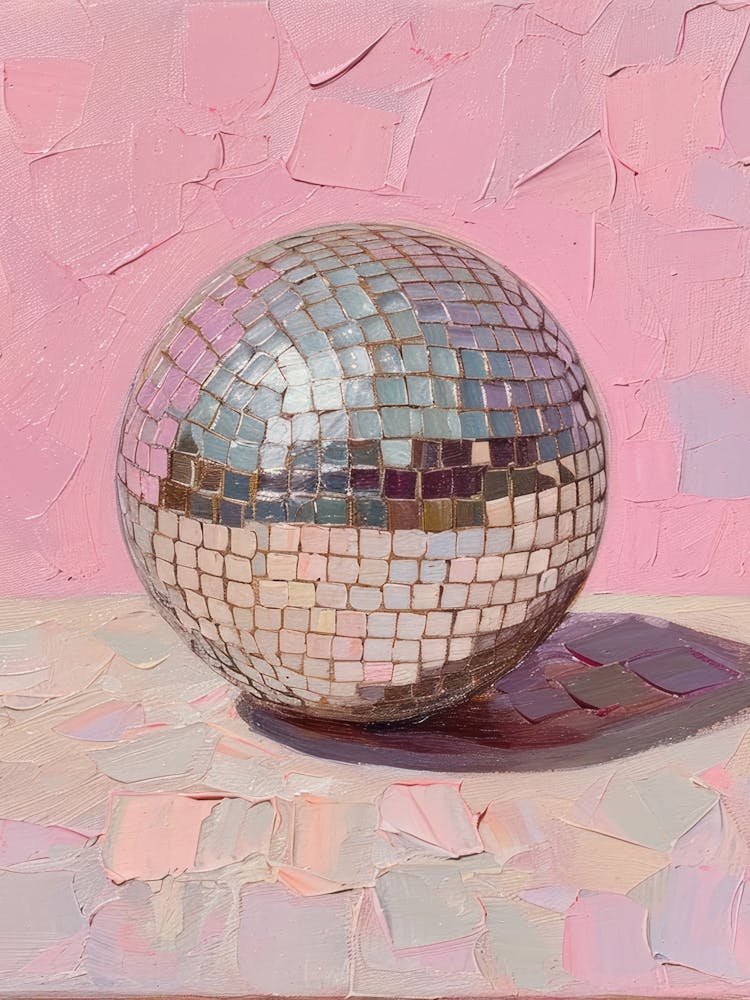 Disco Painting Poster