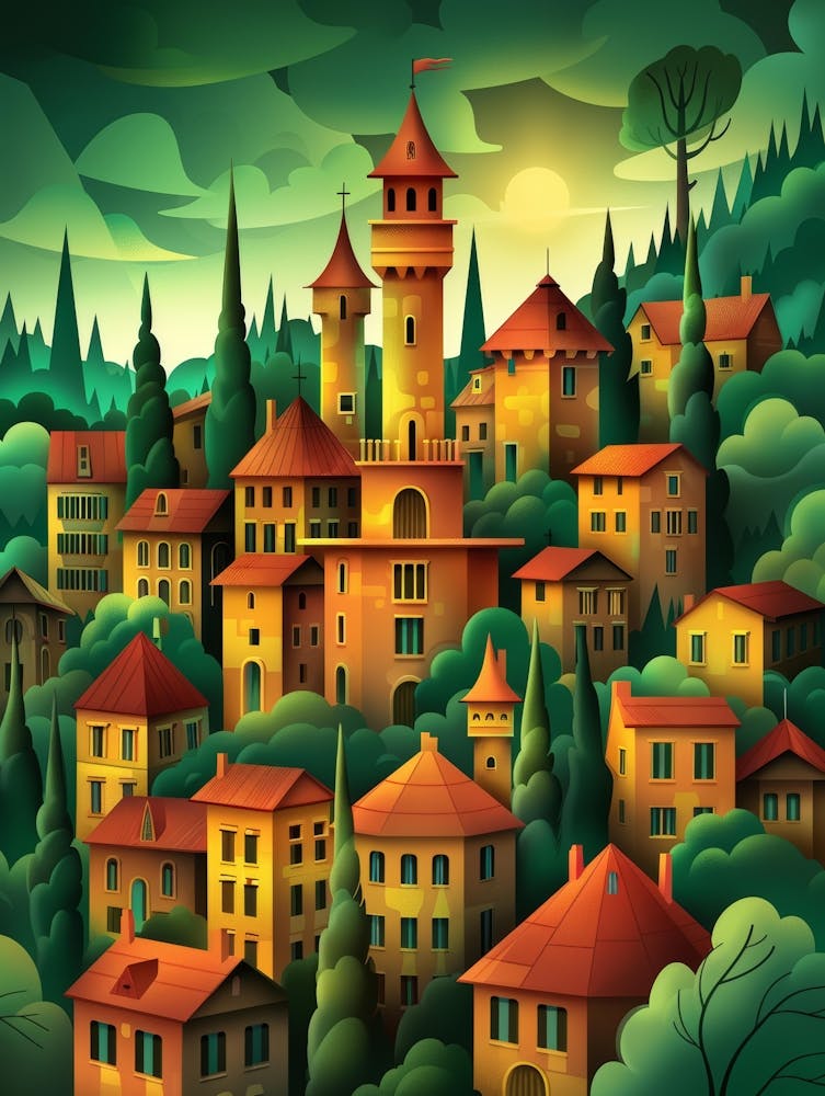 City In The Mountains