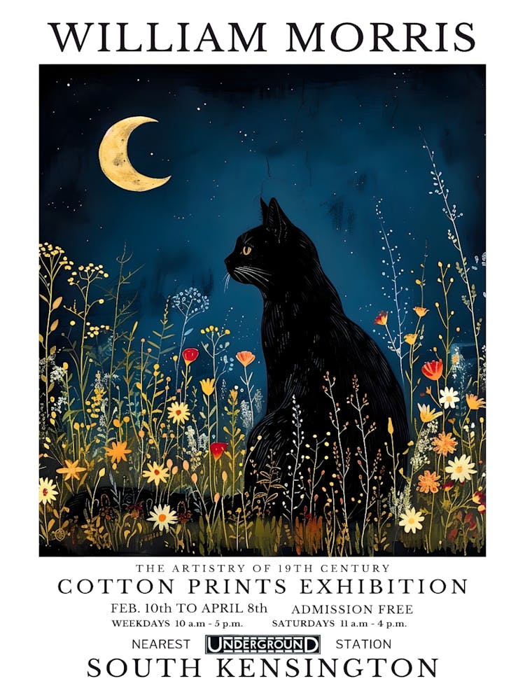 William Morris Cotton Prints Exhibition 17