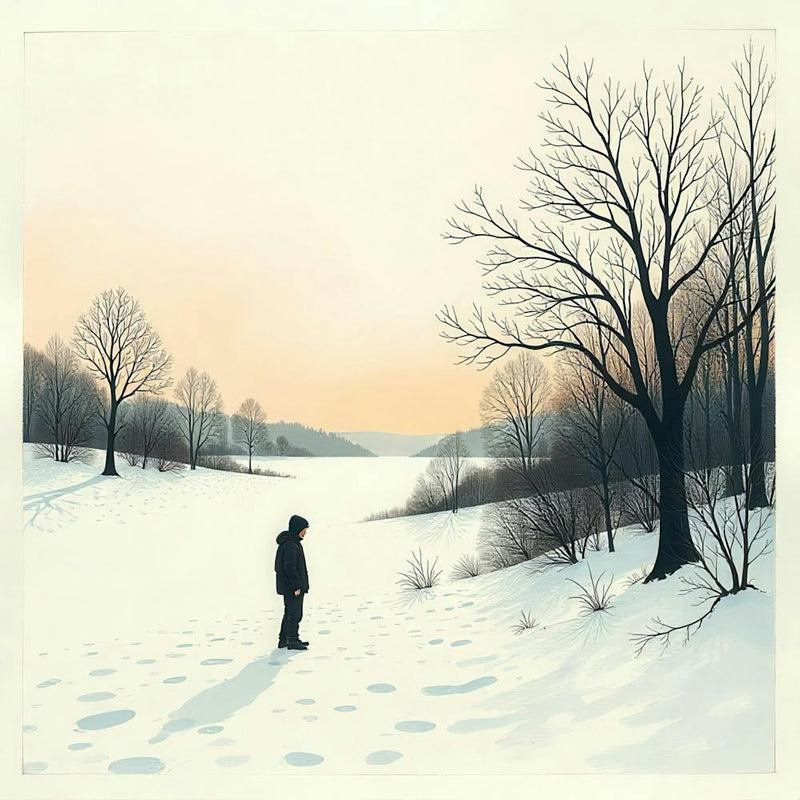 Man In The Snow