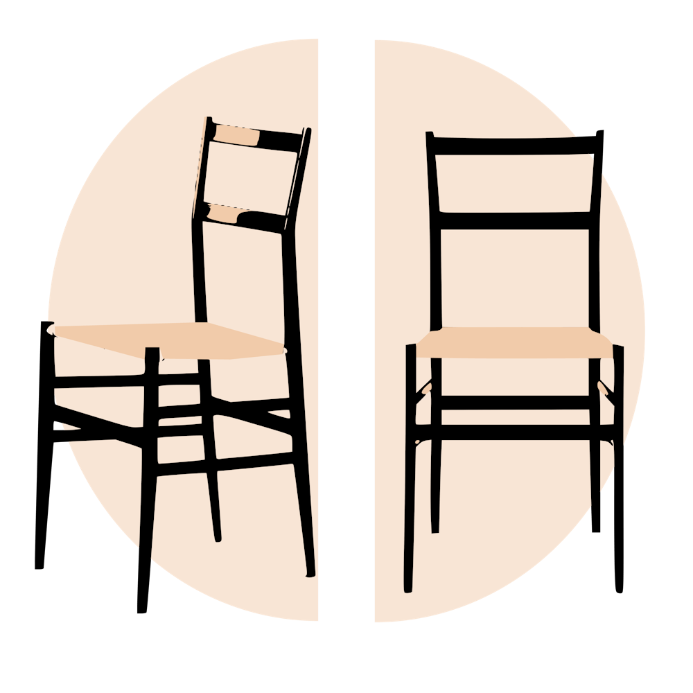 Superleggera Two Chairs In A Circle