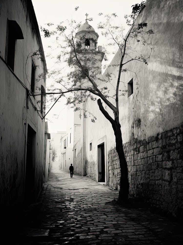 Nazareth, Israel, Photography In Black And White 3