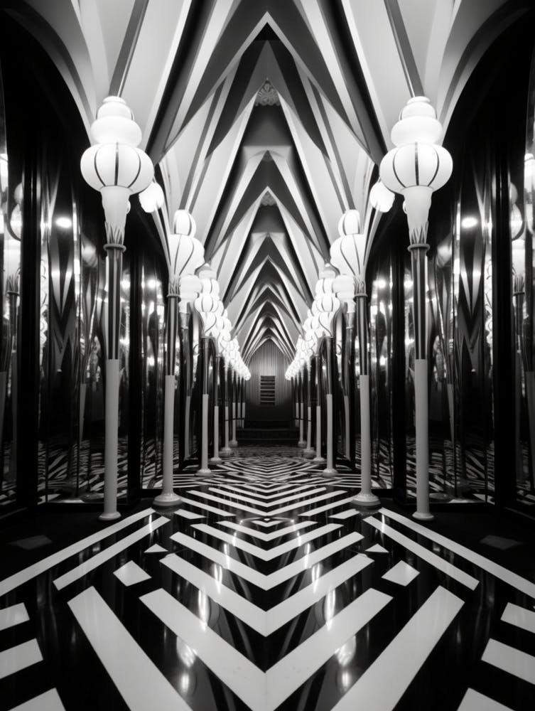 Geometric Reflections Abstract 13