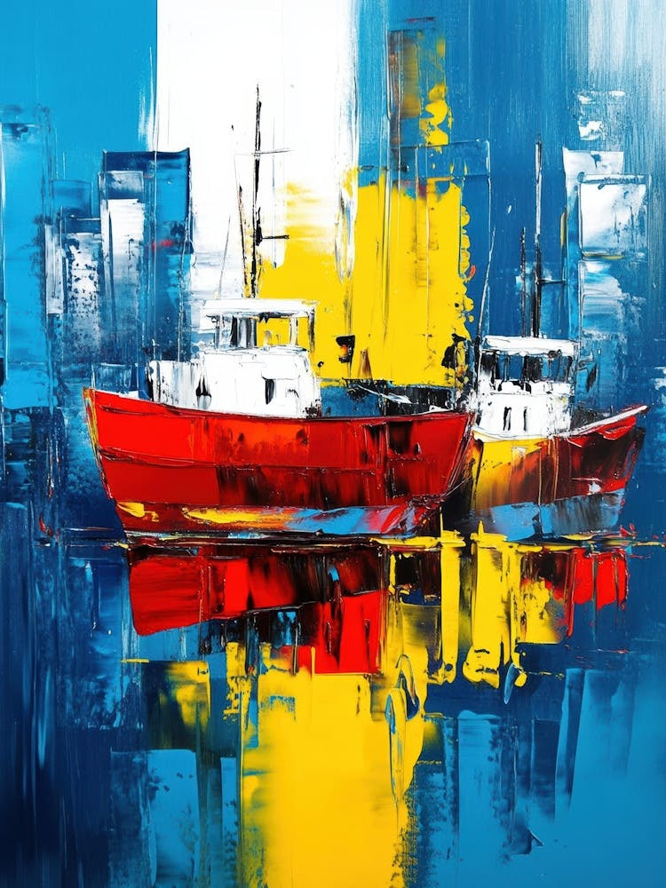 Boats In The Harbor 15