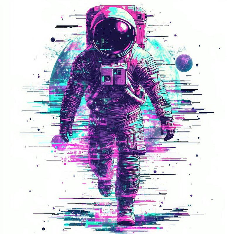 Astronaut In Space print