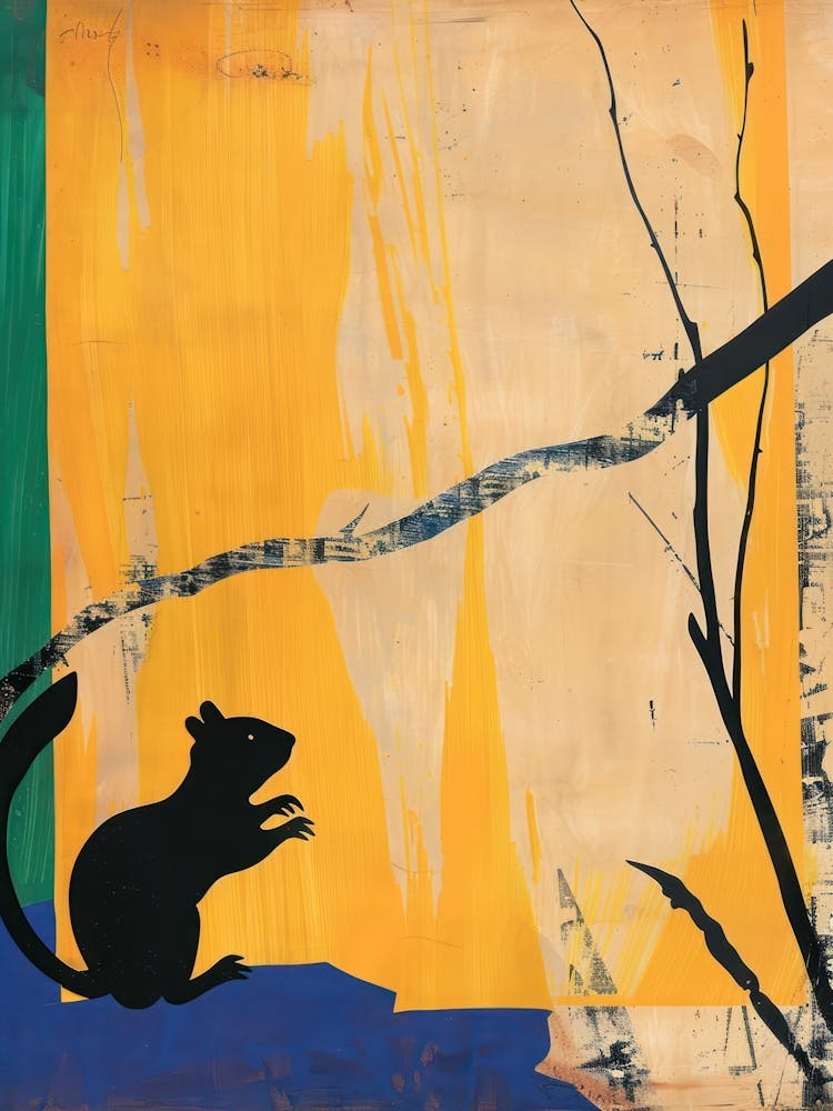 Chipmunk 2 Cut Out Collage