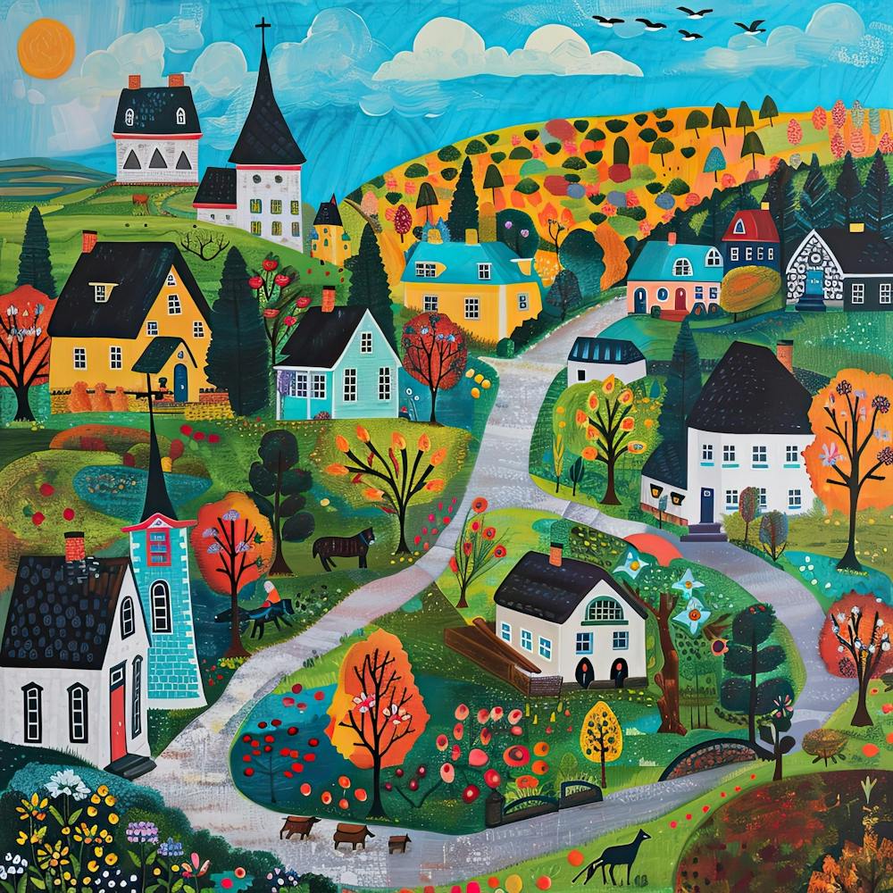 Kids Travel Illustration Quebec 4