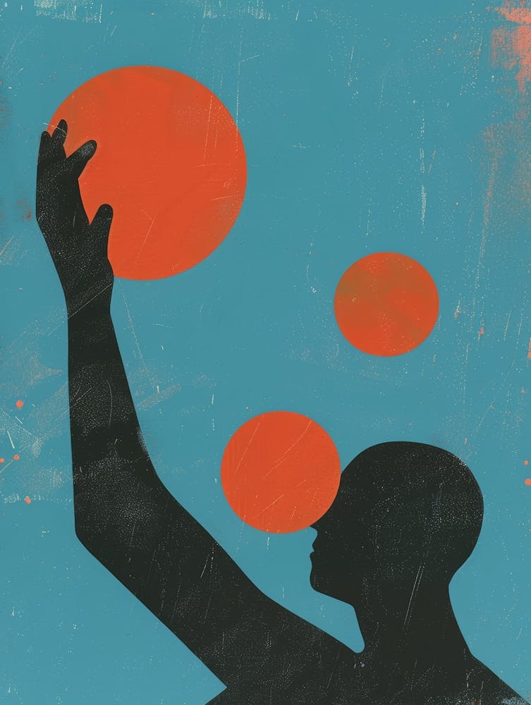 Silhouette Of A Man 2