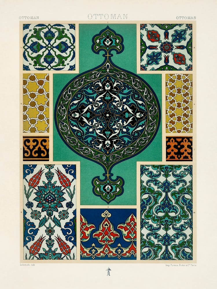 Ottoman Pattern, Albert Racine