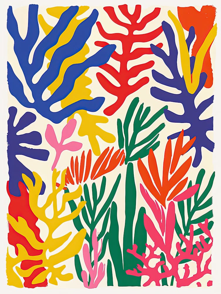 Dancing Bloom Matisse Style