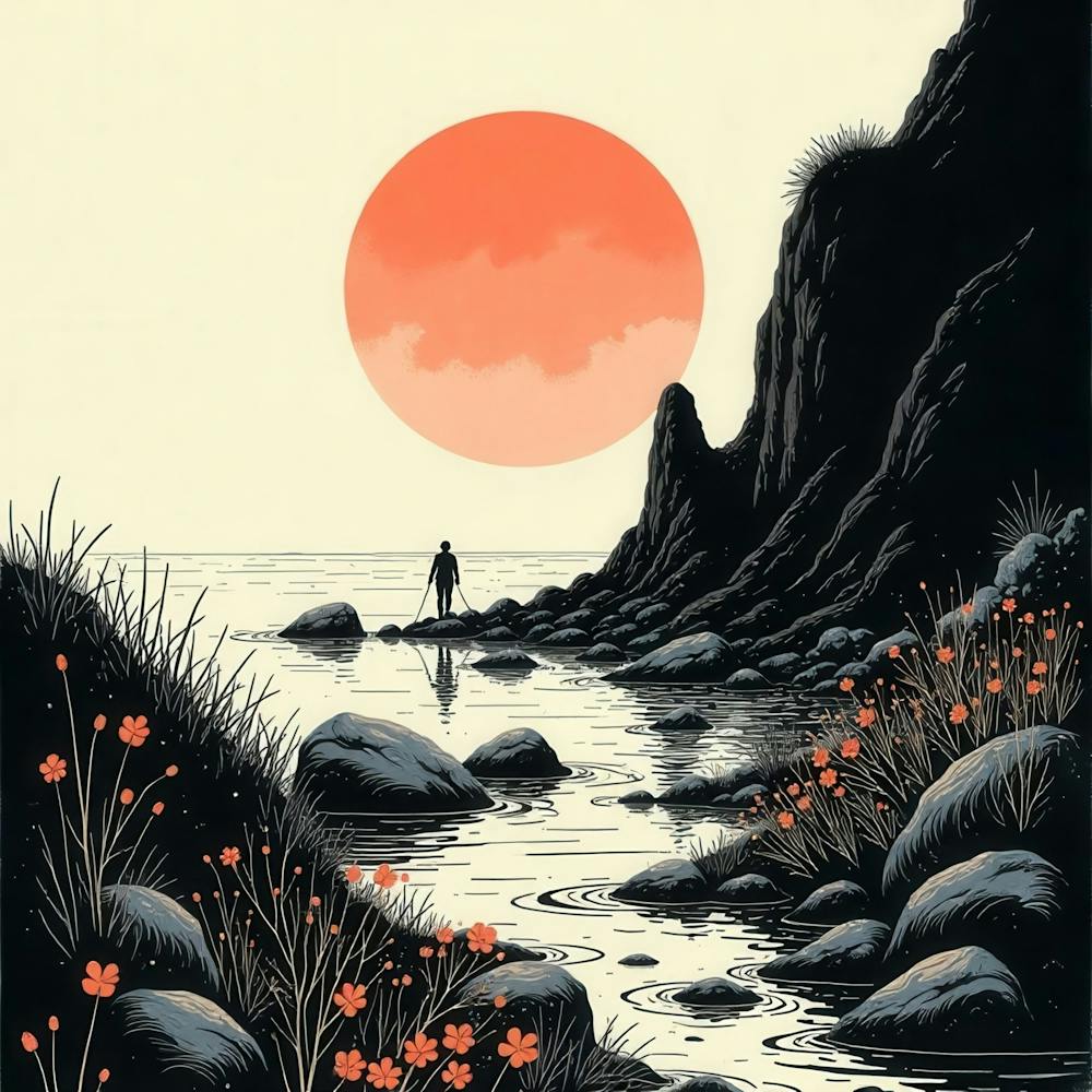 Sunset At The Beach 35