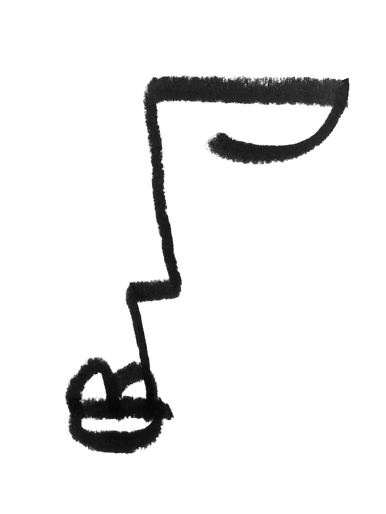 One Line Face Drawing