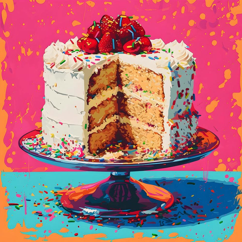 Cake With Sprinkles