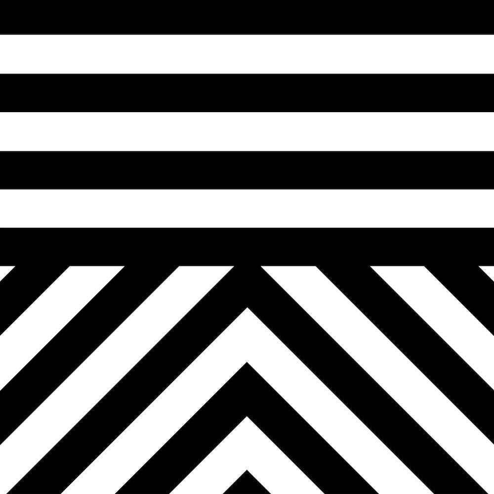 Modern 03 Black Square