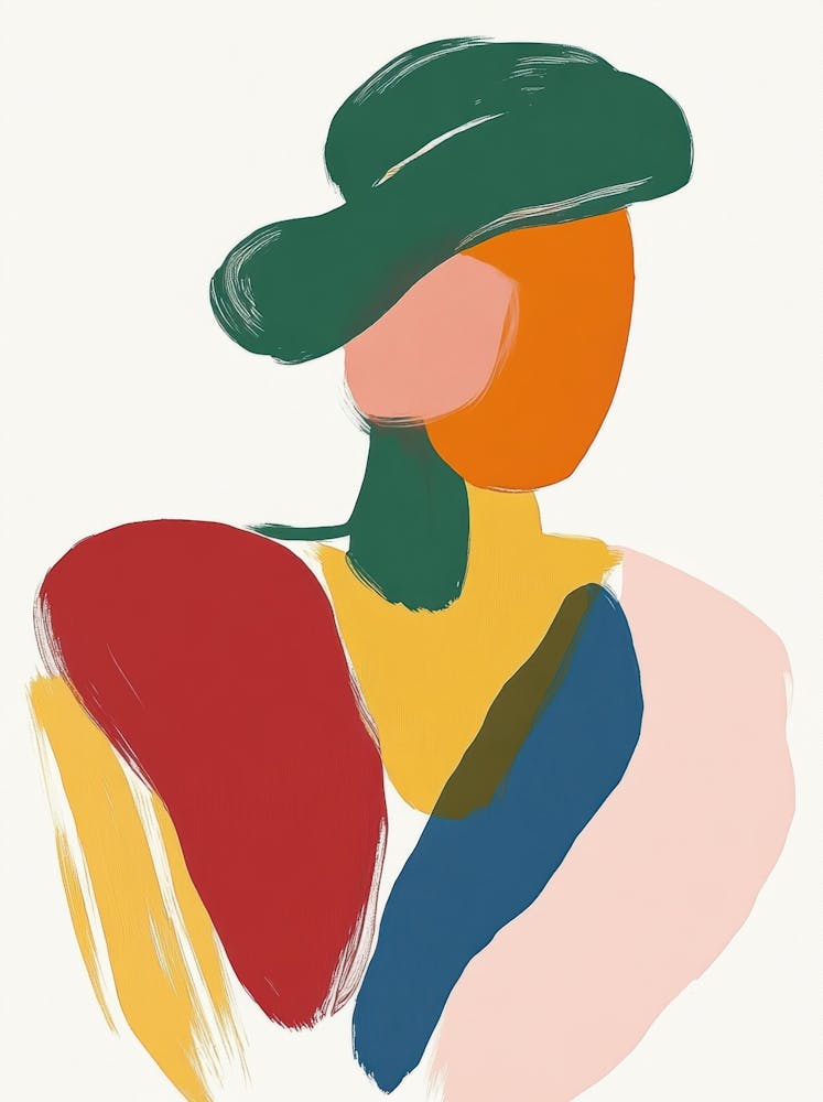 Woman In A Hat 117