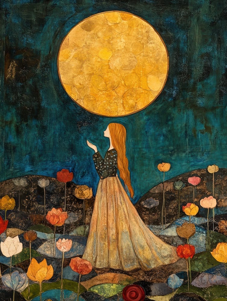 Girl In The Moonlight 1