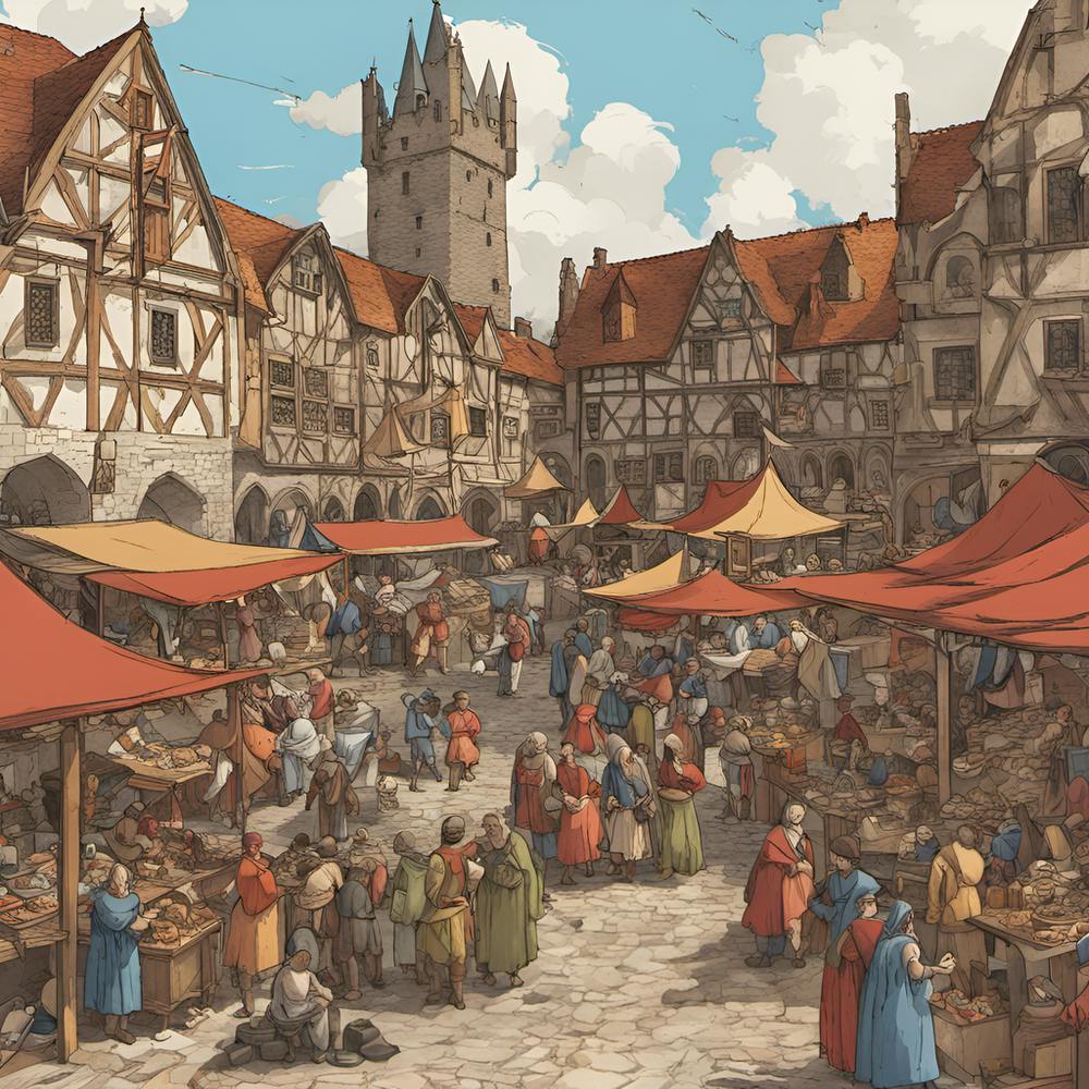 Medieval Market Square