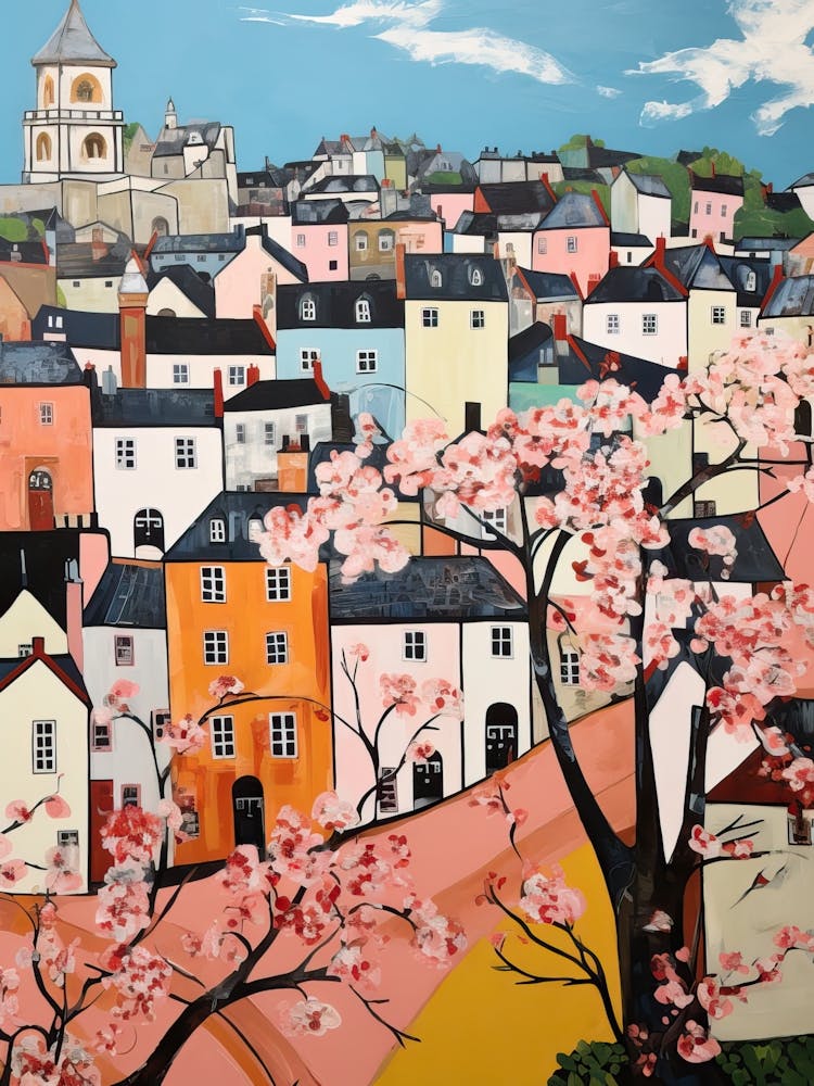 Tenby (Wales) Painting 3