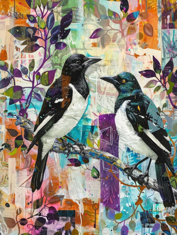 Two Birds On A Branch