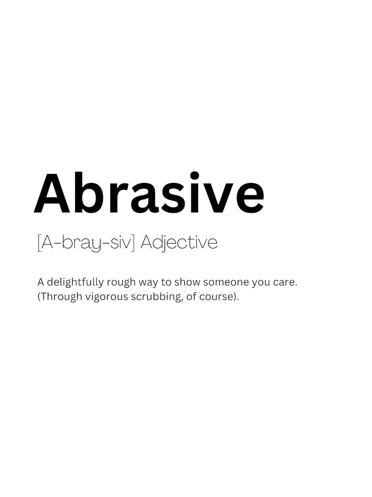 Abrasive Definition Meaning
