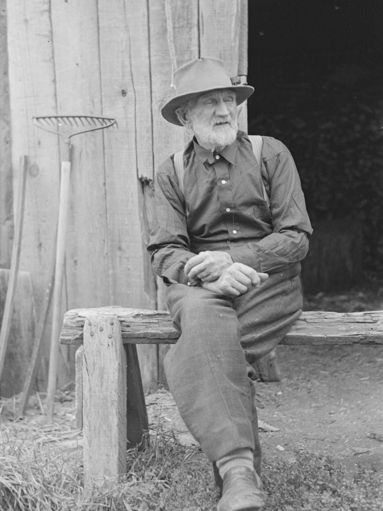 Old Lumberjack, Winton, Minnesota By Russell Lee