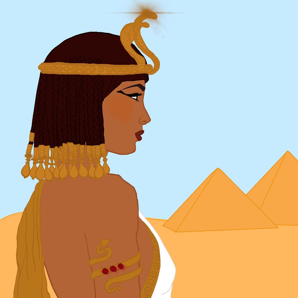 Cleopatra illustration 