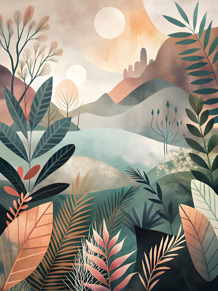 Abstract Landscape Painting 25