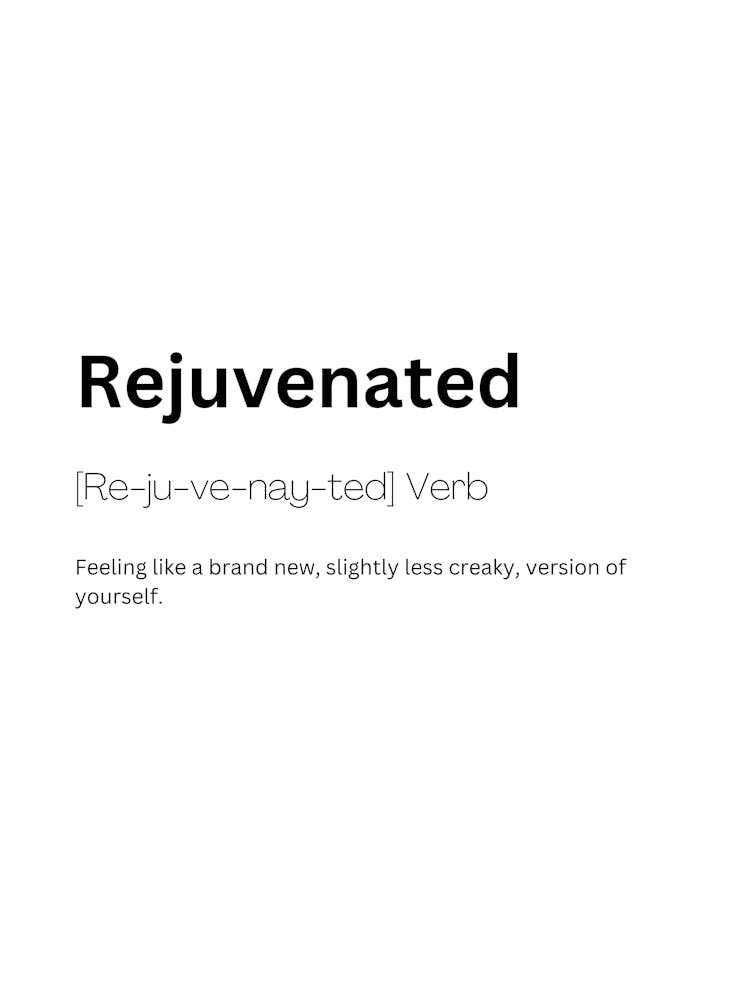 Rejuvenated Definition Meaning