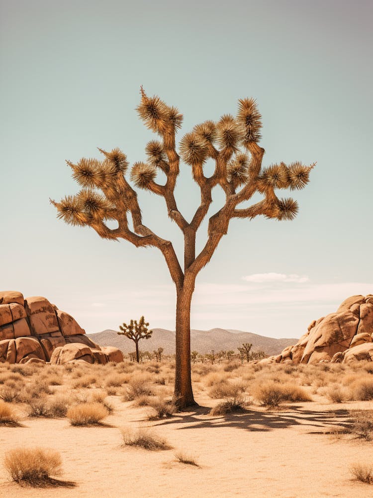  Photograph Of A Joshua Tree In Rocky Mountains 3