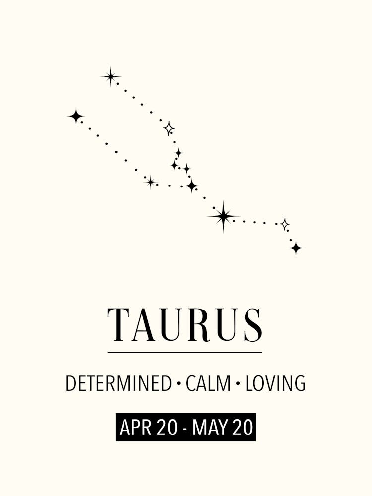Taurus Zodiac Sign 