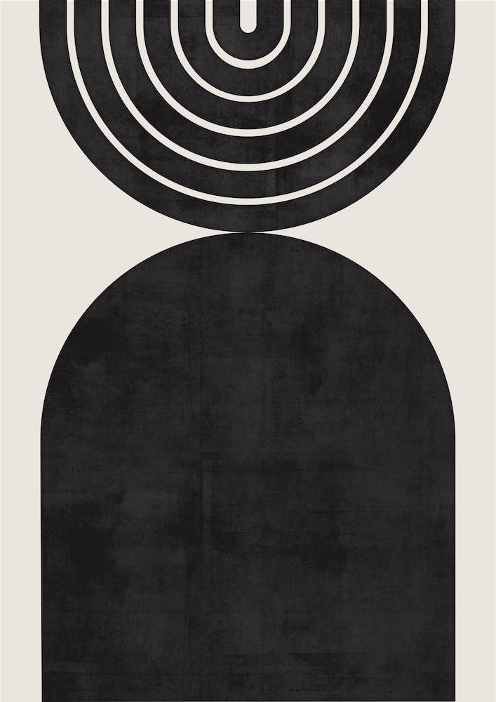 Abstract Rainbow Circle Two