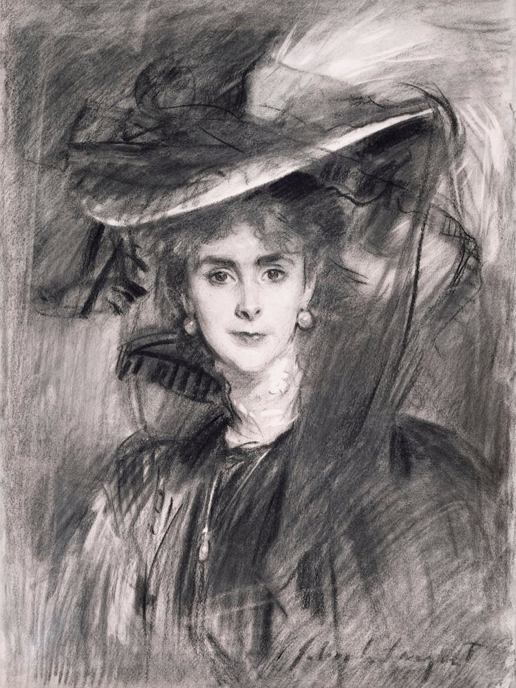 Portrait Of The Baroness De Meyer, John Singer Sargent
