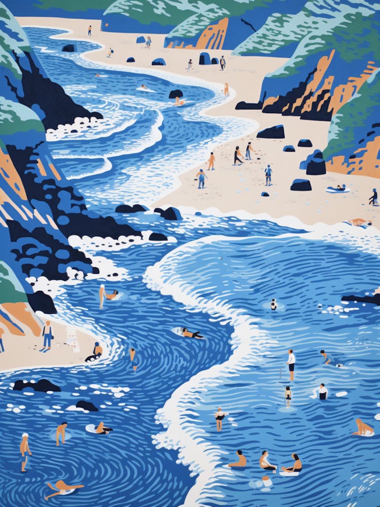 A Picture Of Blackpool Sands Devon 1